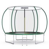 Батут DFC ULTRASPORT 10 ft с внутренней сеткой / лестница в комплекте