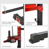 Турник - брусья, тяга сверху  DFC HOMEGYM HOMCOM