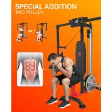 Тренажер сведение/разведение рук, верхняя тяга DFC D2042A