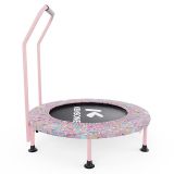Детский батут DFC KENSONE 36" BSD-KT-U bar-Pink с поручнем