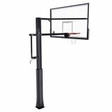 Усиленная баскетбольная стационарная стойка DFC ING 72" / закаленное стекло