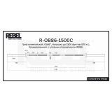 Гриф олимпийский REBEL прямой 86", 2187 мм