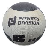 Мяч медицинский Fitness Division, 6 кг