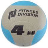 Мяч медицинский Fitness Division, 4 кг