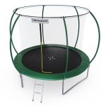 Батут DFC ULTRASPORT 10 ft с внутренней сеткой / лестница в комплекте