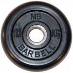 Диск обрезиненный BARBELL MB металлическая втулка, 1.25 кг, 26 мм