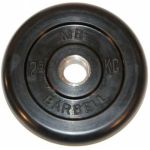 Диск обрезиненный BARBELL MB металлическая втулка, 2.5 кг, 26 мм