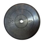 Диск обрезиненный BARBELL ATLET, 15 кг, 31 мм