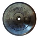 Диск обрезиненный BARBELL ATLET, 25 кг, 31 мм
